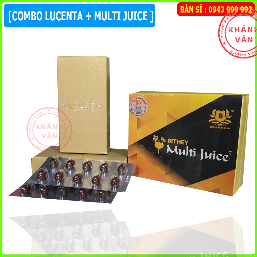 Viên uống Lucenta Placenta Plus 20 Viên