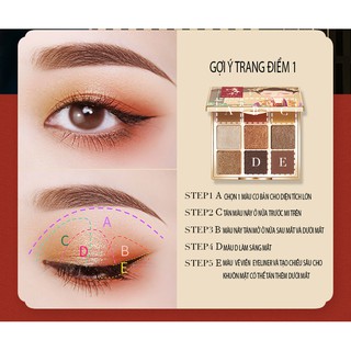 Bản mắt Kakin 9 màu