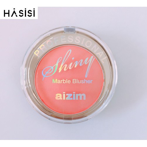 PHẤN MÁ HỒNG AIZIM - Professional Marble Blusher ( HỘP BẠC )