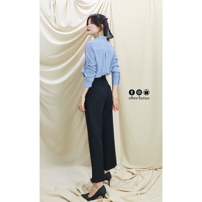 [Hình thật tự chụp] Quần ống suông Meow Boutique | BigBuy360 - bigbuy360.vn