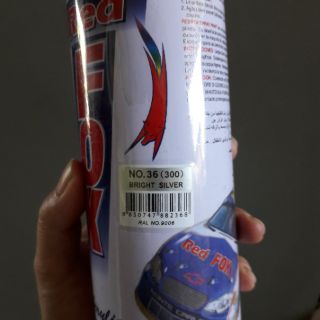 Sơn xịt Red fox mã màu 36( bạc)