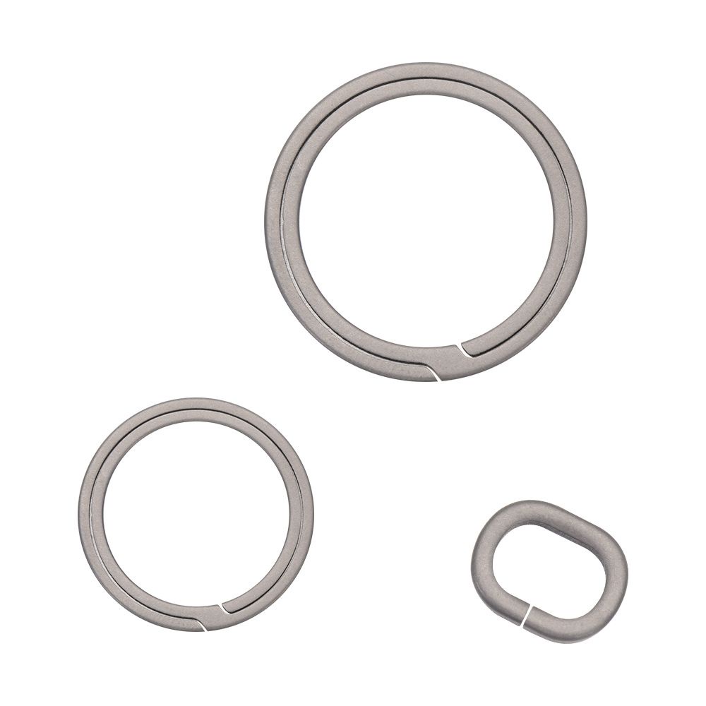 Vòng gắn chìa khóa bằng hợp kim titan siêu nhẹ chất lượng cao tiện dụng