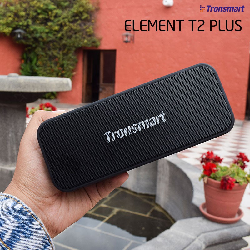 Tronsmart Element T2 Plus | BẢN NÂNG CẤP | Loa bluetooth 5.0/NFC, công suất 20W, kháng nước IPX7, 24 giờ hoạt động