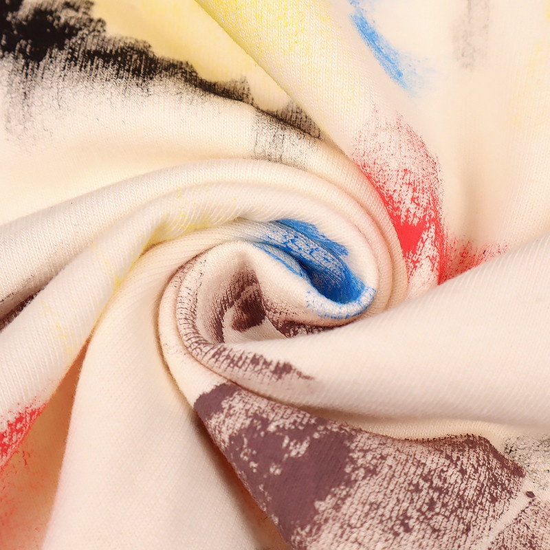 Áo Thun Cotton Tay Ngắn Dáng Rộng Plus Size Unisex