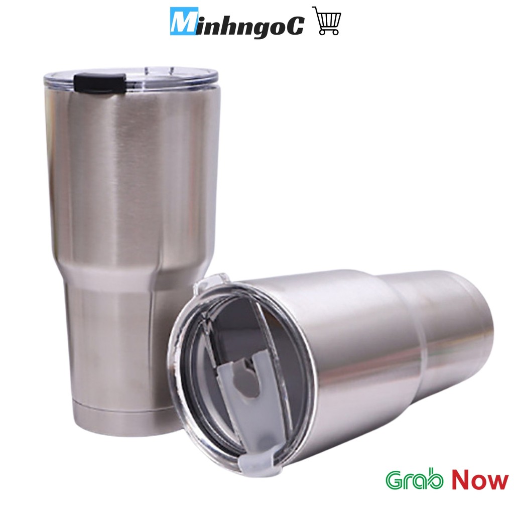 Cốc giữ nhiệt Thái Lan 900ml tặng kèm túi xách, ông hút và cọ rửa  - Siêu Thị Minh Ngọc