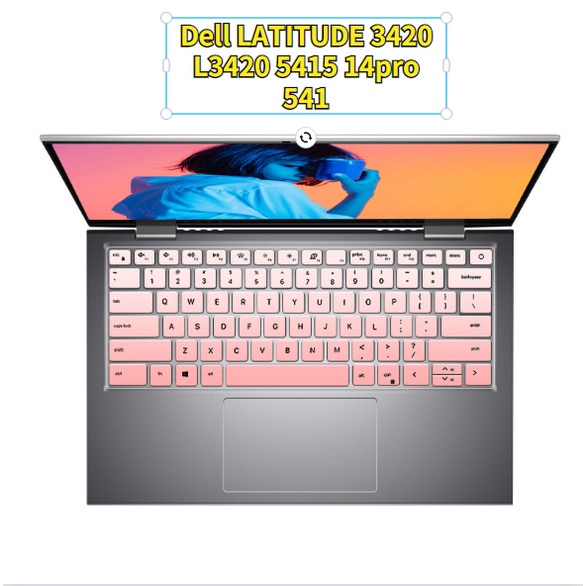 Ốp Bảo Vệ Bàn Phím Laptop Dell LATITUDE 3420 L3420 5415 14pro 5418 5410 Vostro 5310 14 Inch Dell