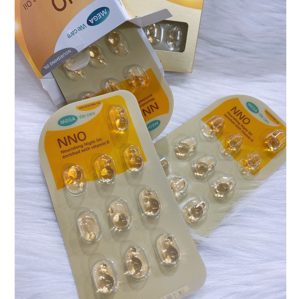 Vitamin E NNO dưỡng da mịn màng