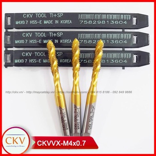 Mũi taro ckv vàng xoắn chất lượng cao ckvvx-m4*0.7
