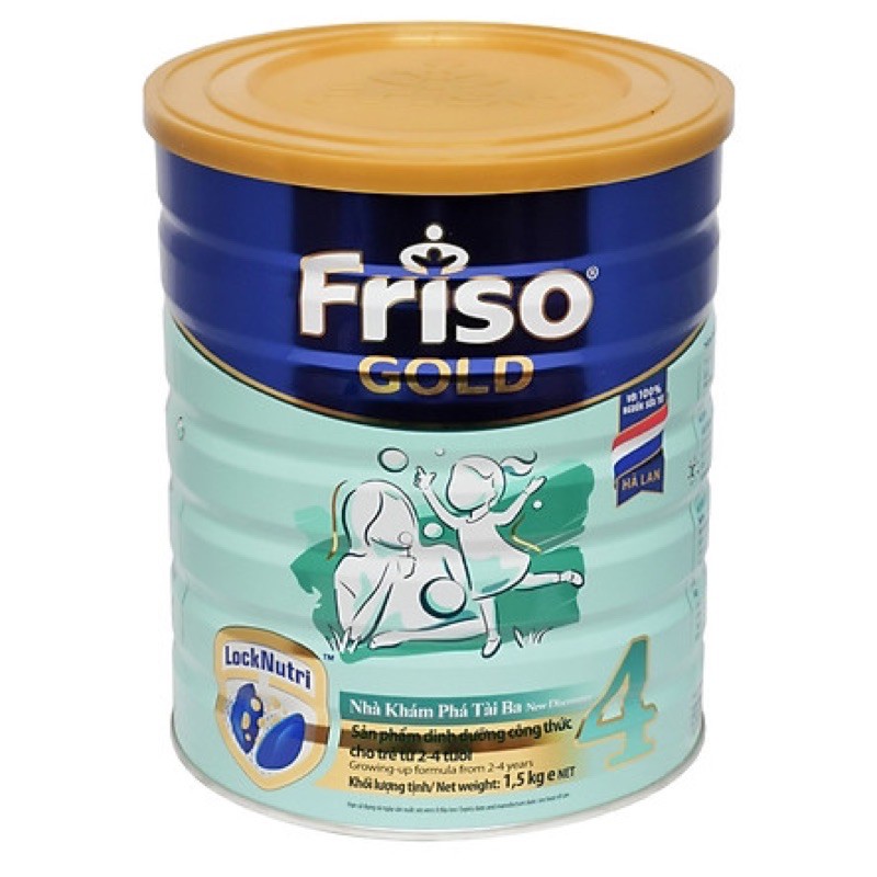 Sữa bột Friso Gold 4 1.5kg (cho bé từ 2-4 tuổi)