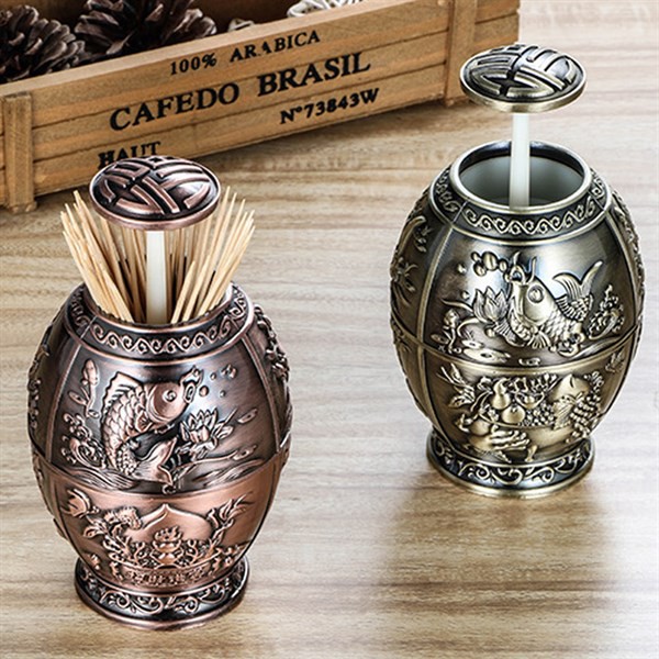 Lọ tăm đồng, lọ tăm vàng,lọ tăm hợp kim, lọ tăm hoàng gia, lọ tăm, cheapstore10k, cheapstore