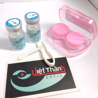 Kính áp tròng trong suốt nhập khẩu hàn quốc lens trong suốt đủ độ 0-10