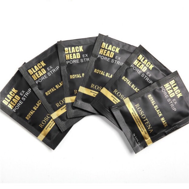 Lột mụn black mask gói 6g