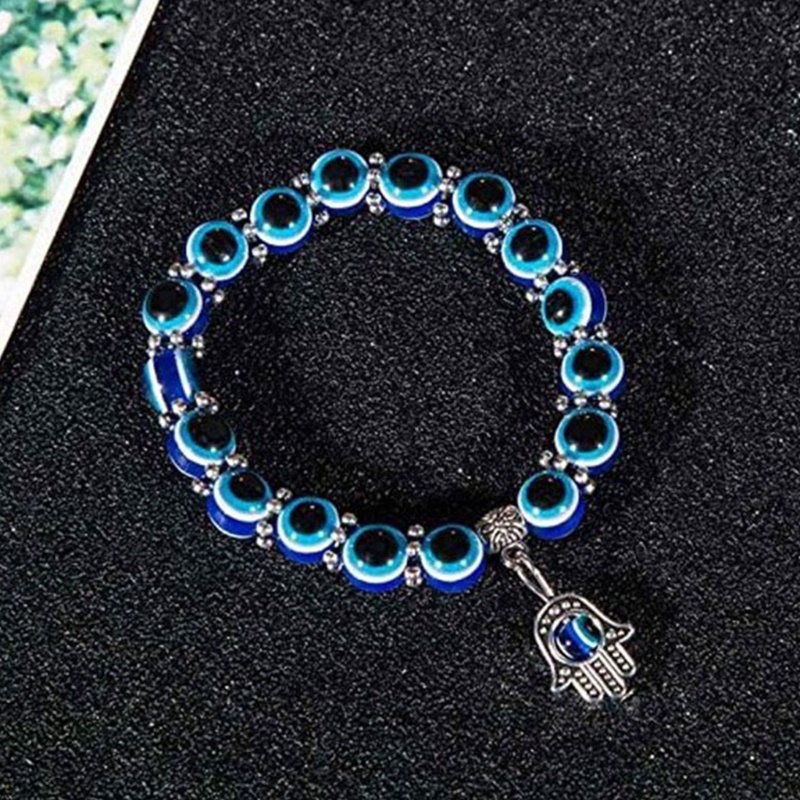 QQ Bộ 4 Vòng cổ Hình Mắt Quỷ Thổ Nhĩ Kỳ Bảo Vệ Mang Lại Sự May Mắn