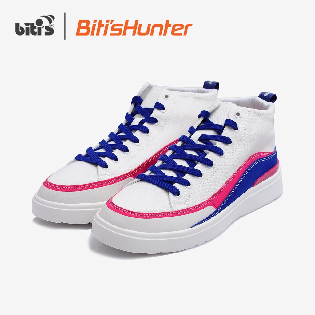 [Mã WABRBI245 giảm 10% tối đa 80k đơn 599k] Giày Bitis Hunter Street Mid-Top Berry Soda 2k20 DSWH03602HOG (Hồng)