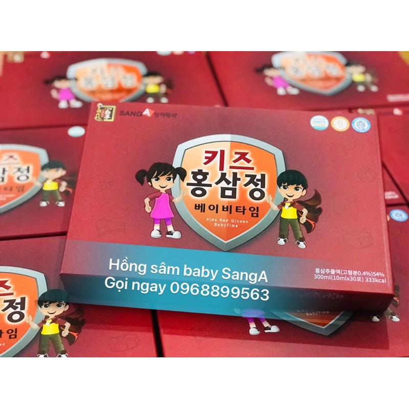 Hồng sâm baby SangA chính hãng Hàn quốc giá rẻ hơn