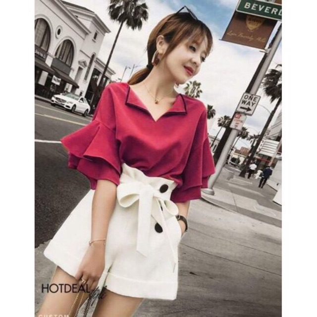 ÁO KIỂU CỔ BẺ ELLA ( FORM RỘNG) | BigBuy360 - bigbuy360.vn