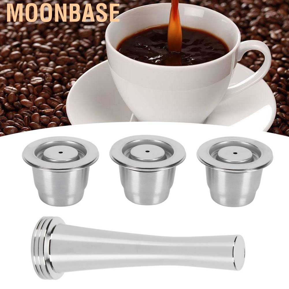 Viên Nén Cà Phê Thép Không Gỉ Có Thể Tái Sử Dụng Cho Máy Pha Cà Phê Nespresso