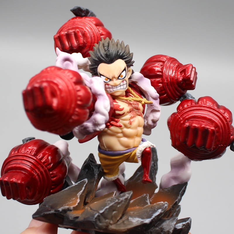 Mô hình chibi luffy gear 4 siêu hot chất lượng