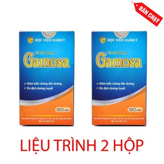 Combo 2 hộp thanh đường Gamosa Học Viện Quân Y [Chính hãng]