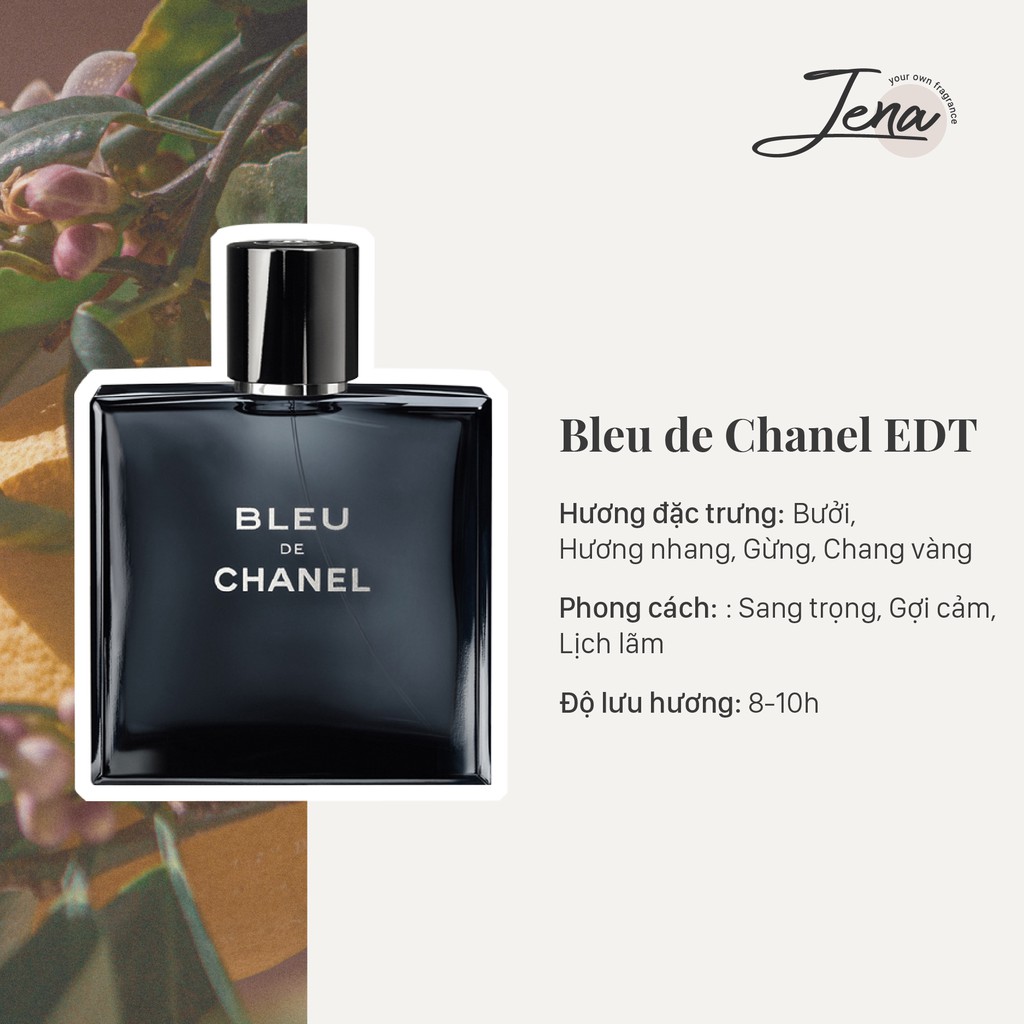 Nước Hoa Bleu Chanel EDT 10ml - Hương Sang Trọng, Cuốn Hút