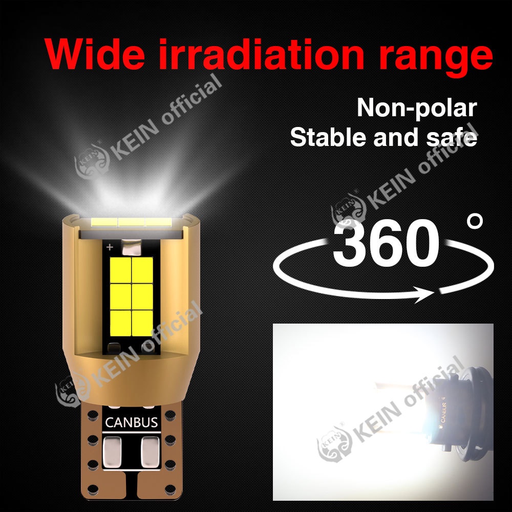 Bóng Đèn Led T10 W5W 194 168 501 Ánh Sáng Trắng Chuyên Dụng Cho Ô Tô