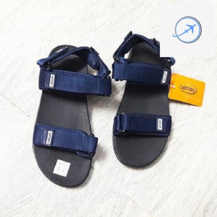 🤶 Giày Sandal Nam Vento Việt Nam Xuất Khẩu Nhật Có Thể Tháo Quai Làm Dép - NV5616 ĐEN ĐẾ ĐEN 🤶