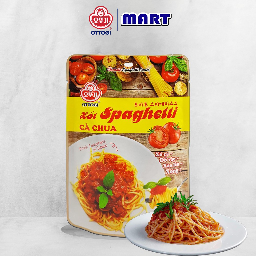 [FREESHIP❤️] - Xốt mì Spaghetti vị cà chua và ớt Ottogi gói 110g