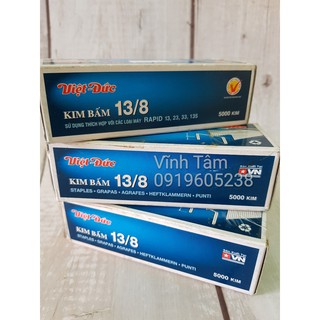 GHIM BẤM GỖ 13/8 Việt Đức 5000 Kim chính hãng