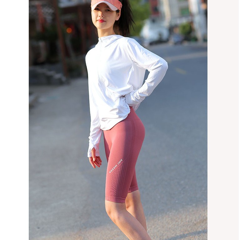 Quần Legging Lửng Ngố Tập Thể Thao, Gym, Chạy Bộ Nữ Cao Cấp - Quần Ngố Tập Thể Thao Chất Cao Cấp Co Dãn 4 Chiều