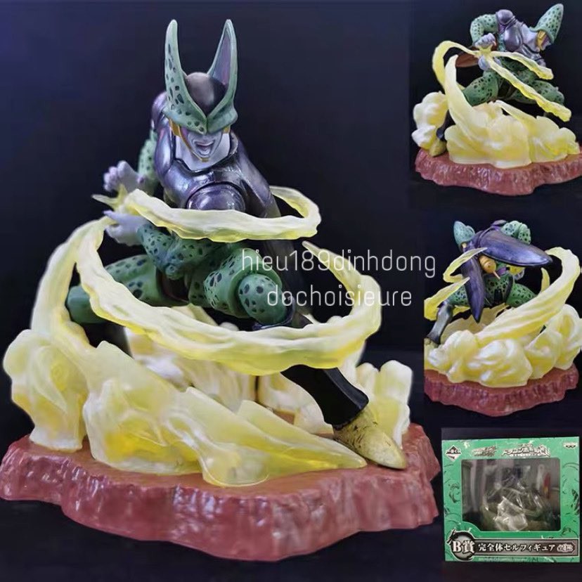 Mô hình perfect cell chưởng 7 viên ngọc rồng Dragon Ball