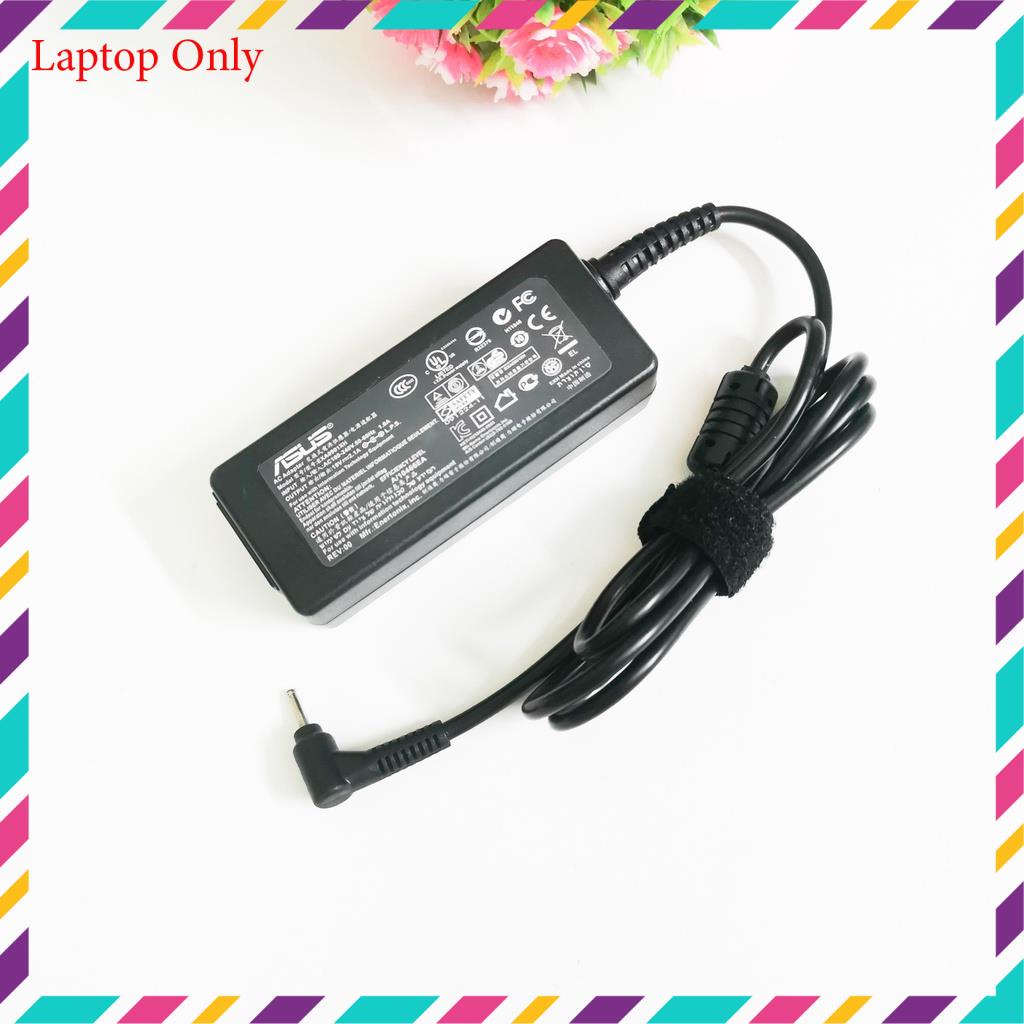 Sạc Laptop Asus 19V-2.1A-40W Eee PC 1015 N455 1201HA EXA0901XH chân nhỏ 2.5mm x 0.7mm