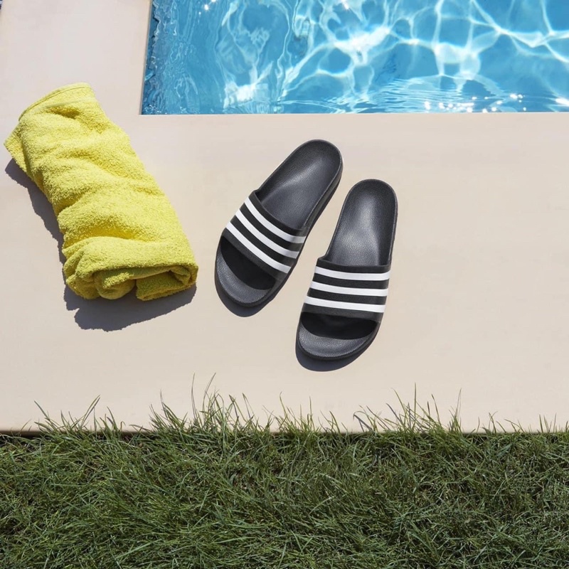 DÉP ADIDAS ADILETTE AQUA SLIDES CHÍNH HÃNG - CHỐNG THẤM NƯỚC - HÀNG CÓ SẴN