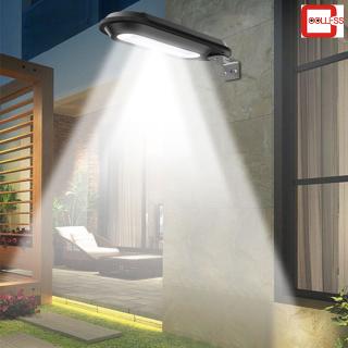 Đèn led 18 bóng gắn tường sử dụng năng lượng mặt trời