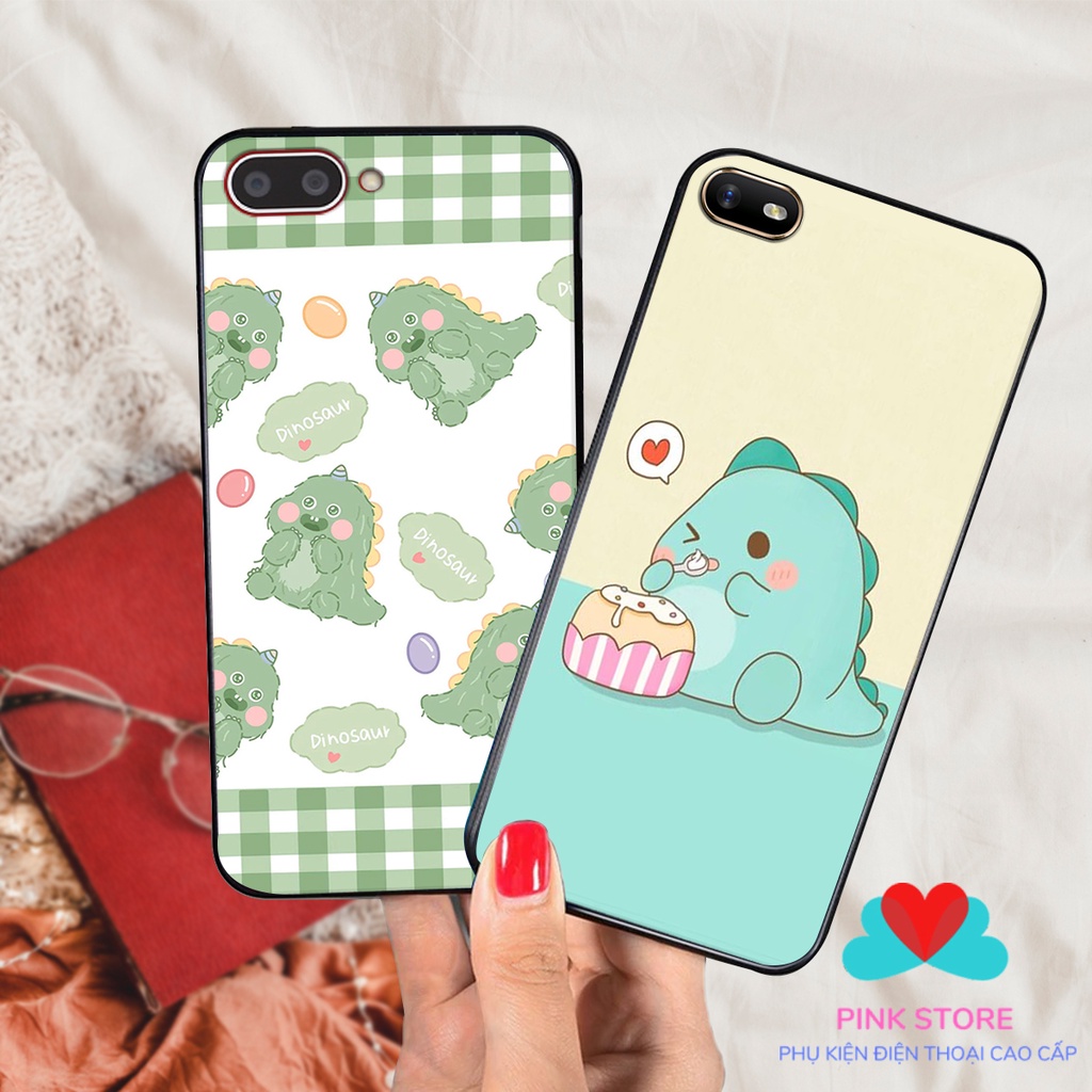 ⚡HOT⚡Ốp lưng OPPO A3S - A1K - REALME C1 - REALME C2 in hình khủng long đẹp