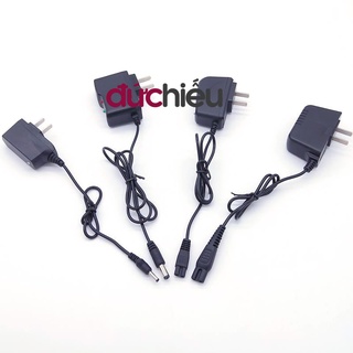 Củ sạc đèn pin đội đầu 1 chân nhỏ, 2 chân nhỏ, adapter sạc 4.2V - Đức Hiếu Shop