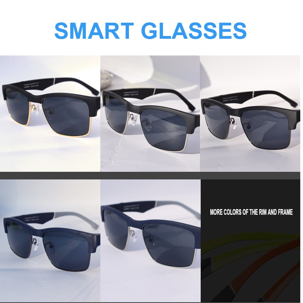 chuntle☆K2 Open Oriention Audio Glasses Smart Wireless Bluetooth Headset Glasses Car Sports Sunshade Polarized Bluetooth