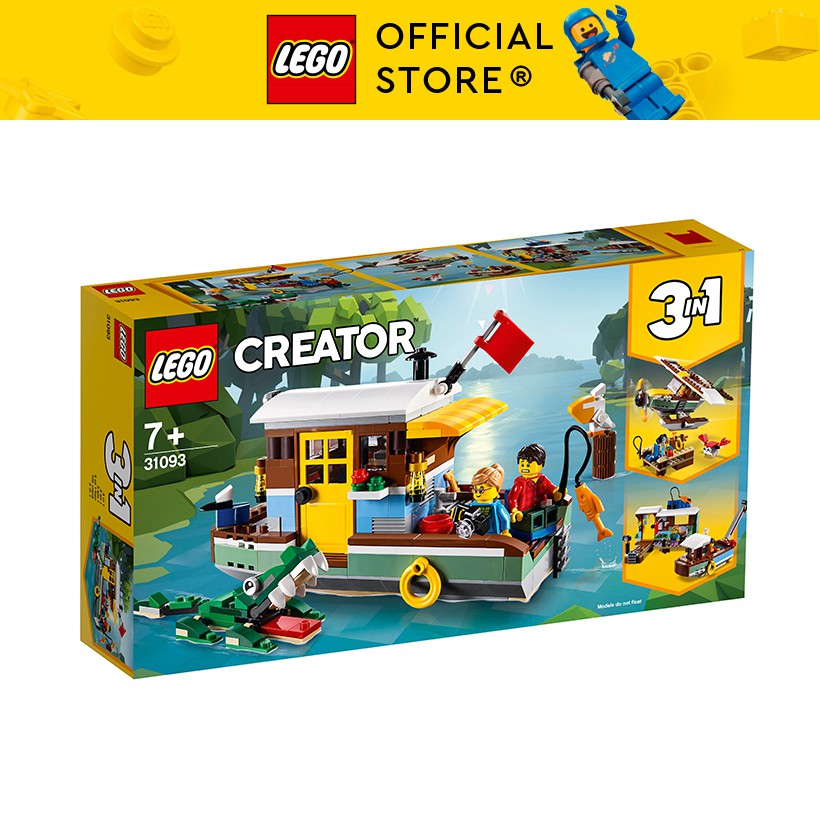 LEGO CREATOR Nhà Thuyền Trên Sông 31093 (396 chi tiết)