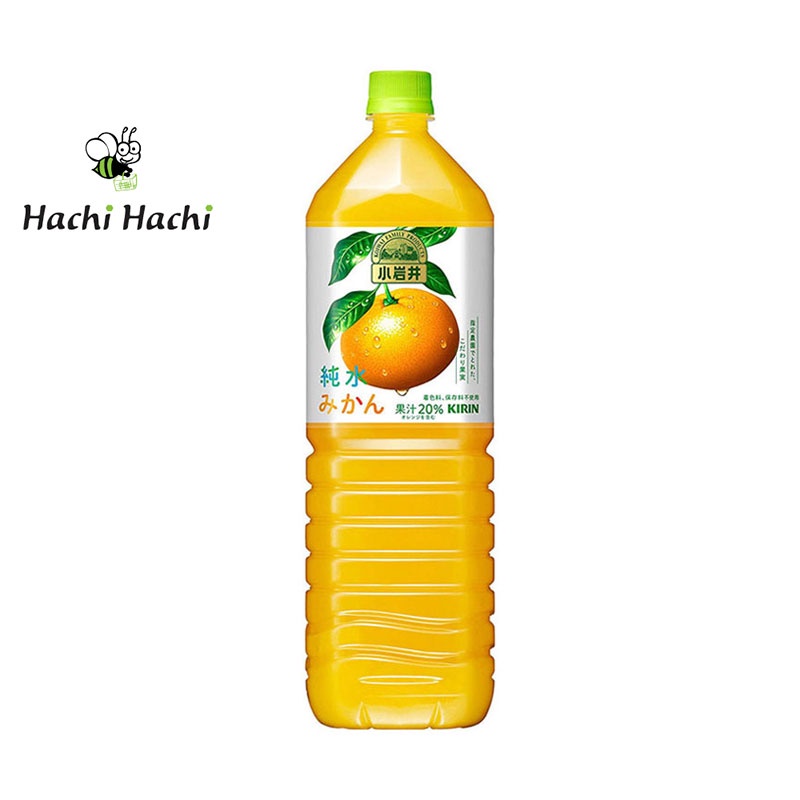 Nước ép quýt cam Nhật Bản tinh khiết Kirin 1.5L - Hachi Hachi Japan Shop