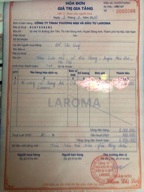 Áo chống nắng LAROMA- hàng chính hãng | BigBuy360 - bigbuy360.vn