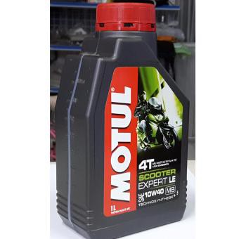 COMBO NHỚT MOTUL SCOOTER EXPERT LE 10W40 + HỘP SỐ MOTUL