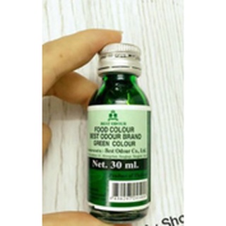 Màu thực phẩm ( xanh lá ) best odour 30 ml ( thái lan)