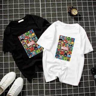 Áo thun unisex marvel chibi siêu cute vải dày mịn