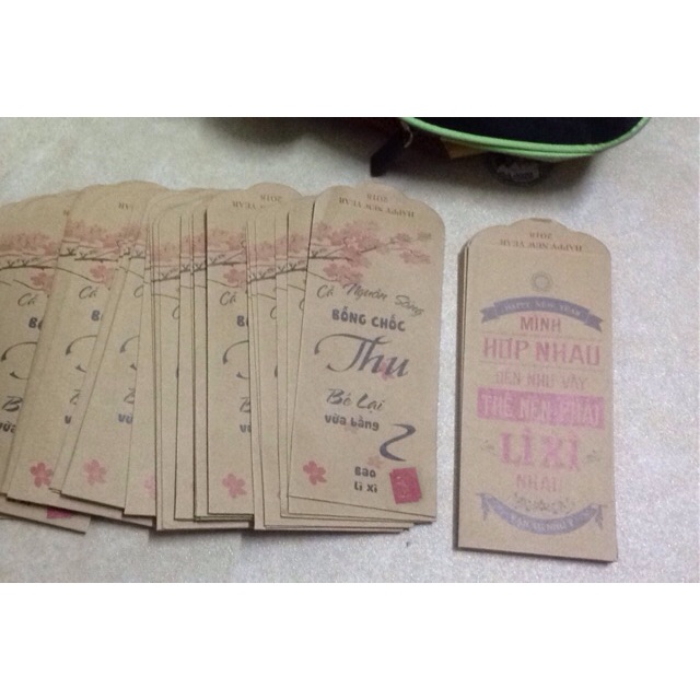 Bao lì xì tết
