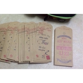 Bao lì xì tết