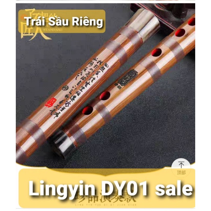 Sáo Dizi Chuyên Nghiệp - LingYin DY01 - SALE 40% - Tặng phụ kiện chính hãng full