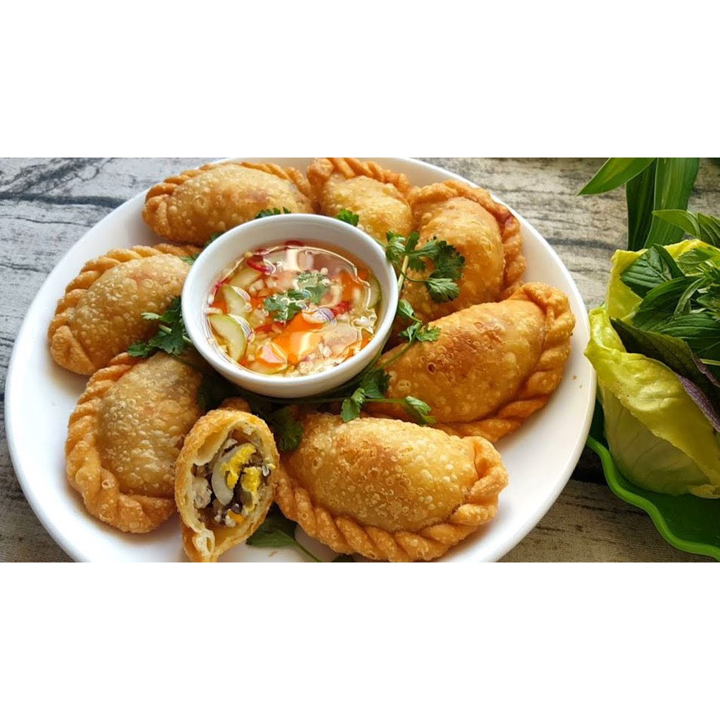 Vỏ Bánh Gối, Sét 50 Vỏ Bánh Gối Tươi Loại 1 Mềm Ngon, Làm Bánh Gối Vô Cùng Tiện Lợi, Ship Hỏa Tốc Hà Nội