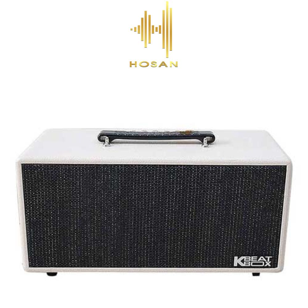 Loa kéo HOSAN KS363H thùng gỗ bọc da hammer kết nối bluetooth công suất 100W
