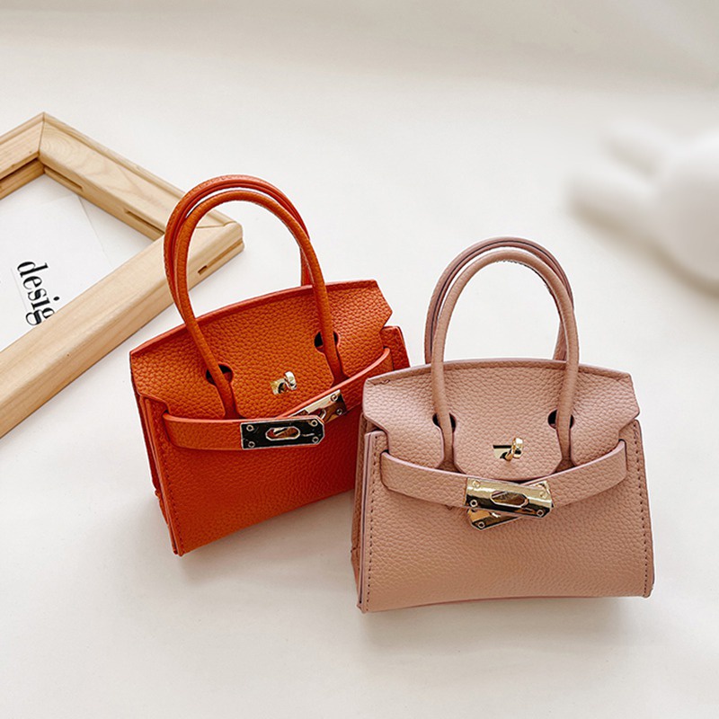 Túi Đeo Chéo Một Bên Vai Mini Họa Tiết Vỏ Quả Vải Phong Cách Phương Tây Thời Trang Hàn Quốc Dành Cho Trẻ Em