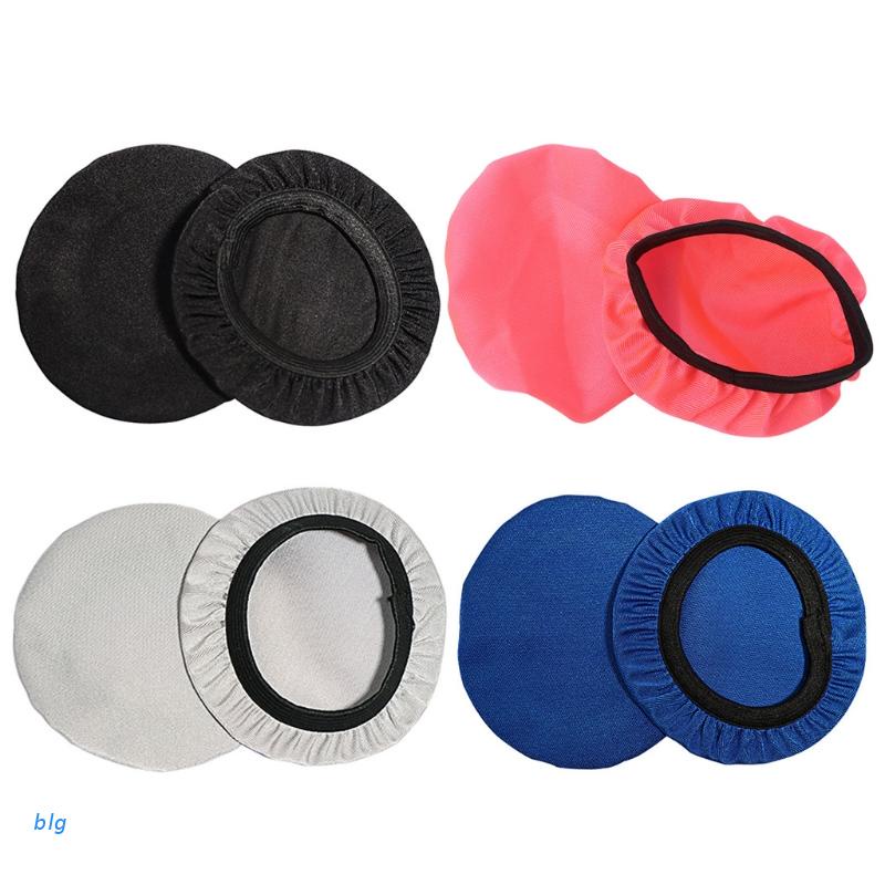 Set 2 vỏ bọc co giãn chống bụi có thể giặt sạch dùng bảo vệ tai nghe chụp tai tiện dụng