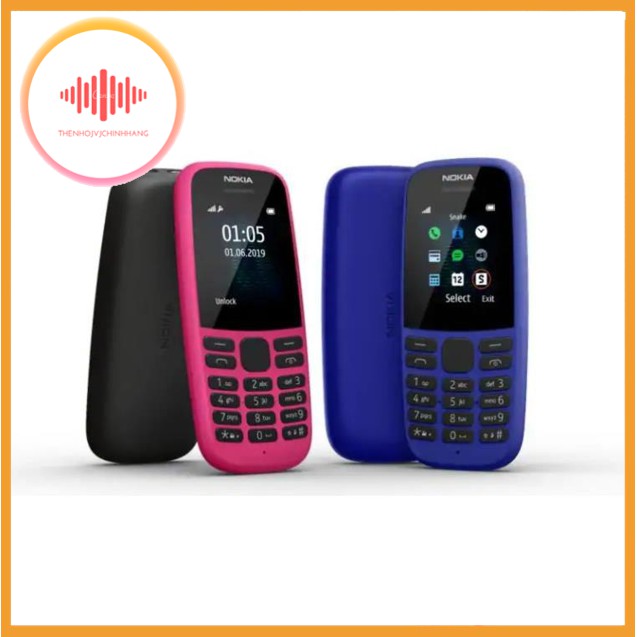 ⚡FREE SHIP⚡ ĐIỆN THOẠI NOKIA 105 ( BẢN 1 SIM) CHÍNH HÃNG BỀN ĐẸP- BẢO HÀNH 12 THÁNG